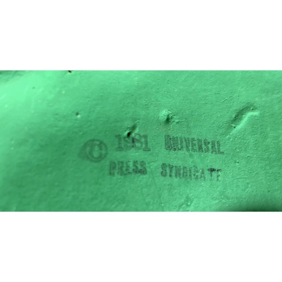 Vintage 9” Ziggy 1981 Ceramic Christmas Tree piggy bank Universal Press Syn. - Picture 9 of 9